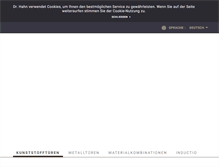 Tablet Screenshot of dr-hahn.eu