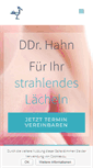 Mobile Screenshot of dr-hahn.at