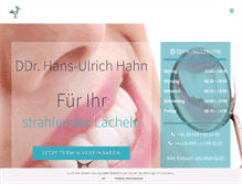 Tablet Screenshot of dr-hahn.at