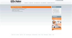 Desktop Screenshot of messestand.dr-hahn.eu